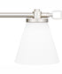 Daniels Large Bath Light Polished Nickel