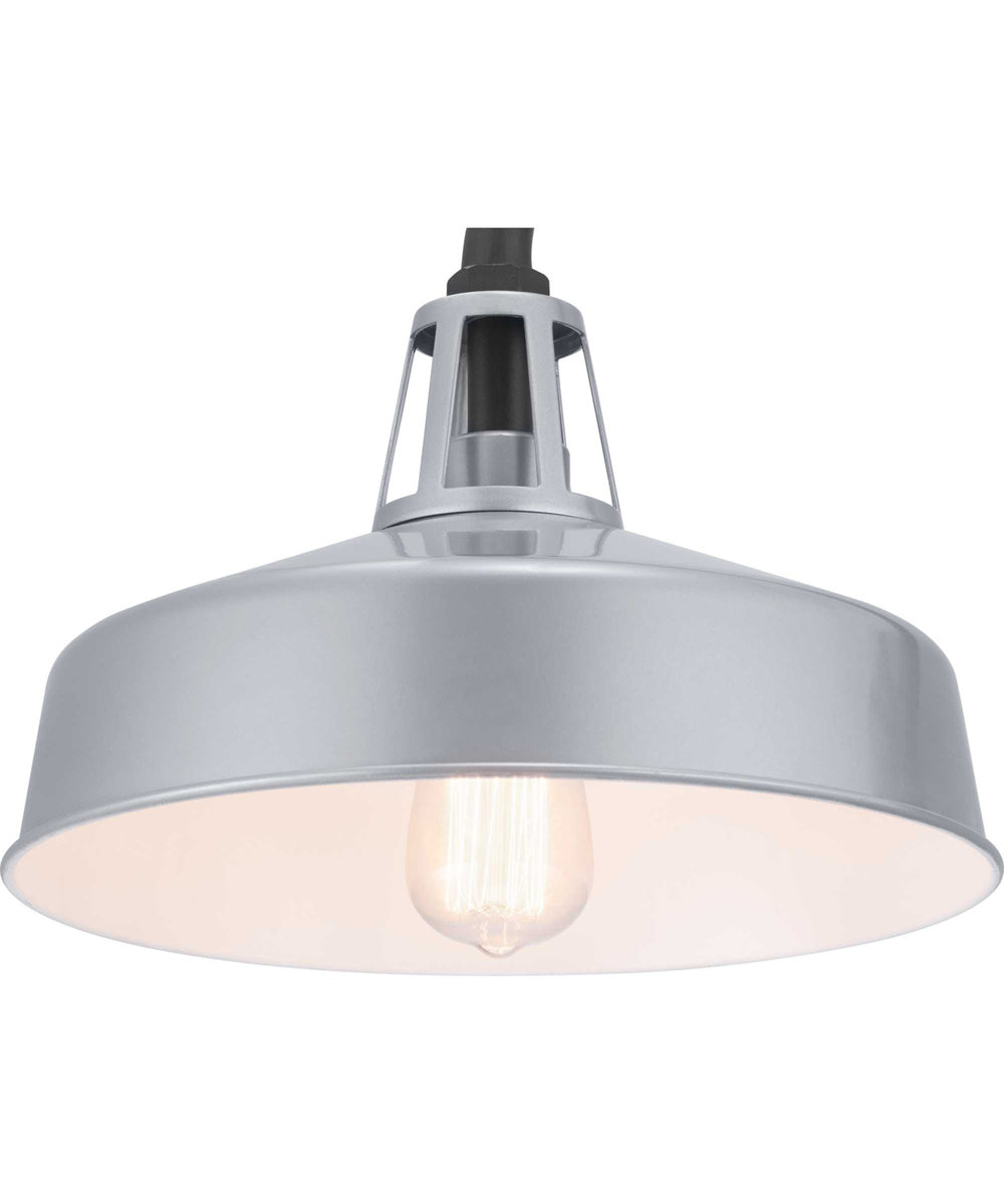 Cedar Springs 1-Light Extra Large Wall Lantern Metallic Gray