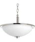 Replay 2-Light 14-3/4" Semi-Flush Polished Nickel