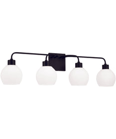 Tanner 4-Light Vanity Matte Black