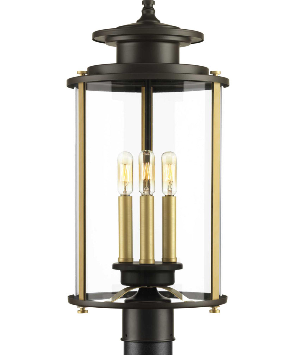 Squire 3-Light Post Lantern Antique Bronze