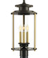 Squire 3-Light Post Lantern Antique Bronze