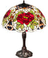 26" High Renaissance Rose Table Lamp