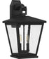 Joffrey Large 2-light Outdoor Wall Light Matte Black