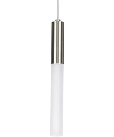 Kylo LED 1-Light Modern Style Hanging Pendant Light Brushed Nickel