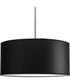 Markor 22" Drum Shade for Use with Markor Pendant Kit Black Parchment