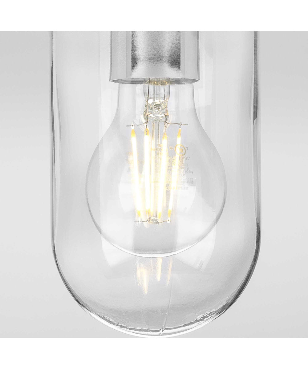 Signal 1-Light Flush Mount Polished Chrome