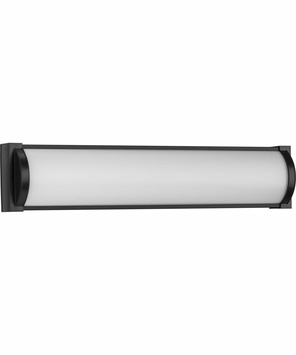 Barril 24 in. Medium Modern Integrated LED Linear Vanity Light Matte Black