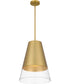 Peregrine 1-light Mini Pendant Brushed Gold