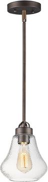 8"W Dianne 1-Light Pendant Oil Rubbed Bronze