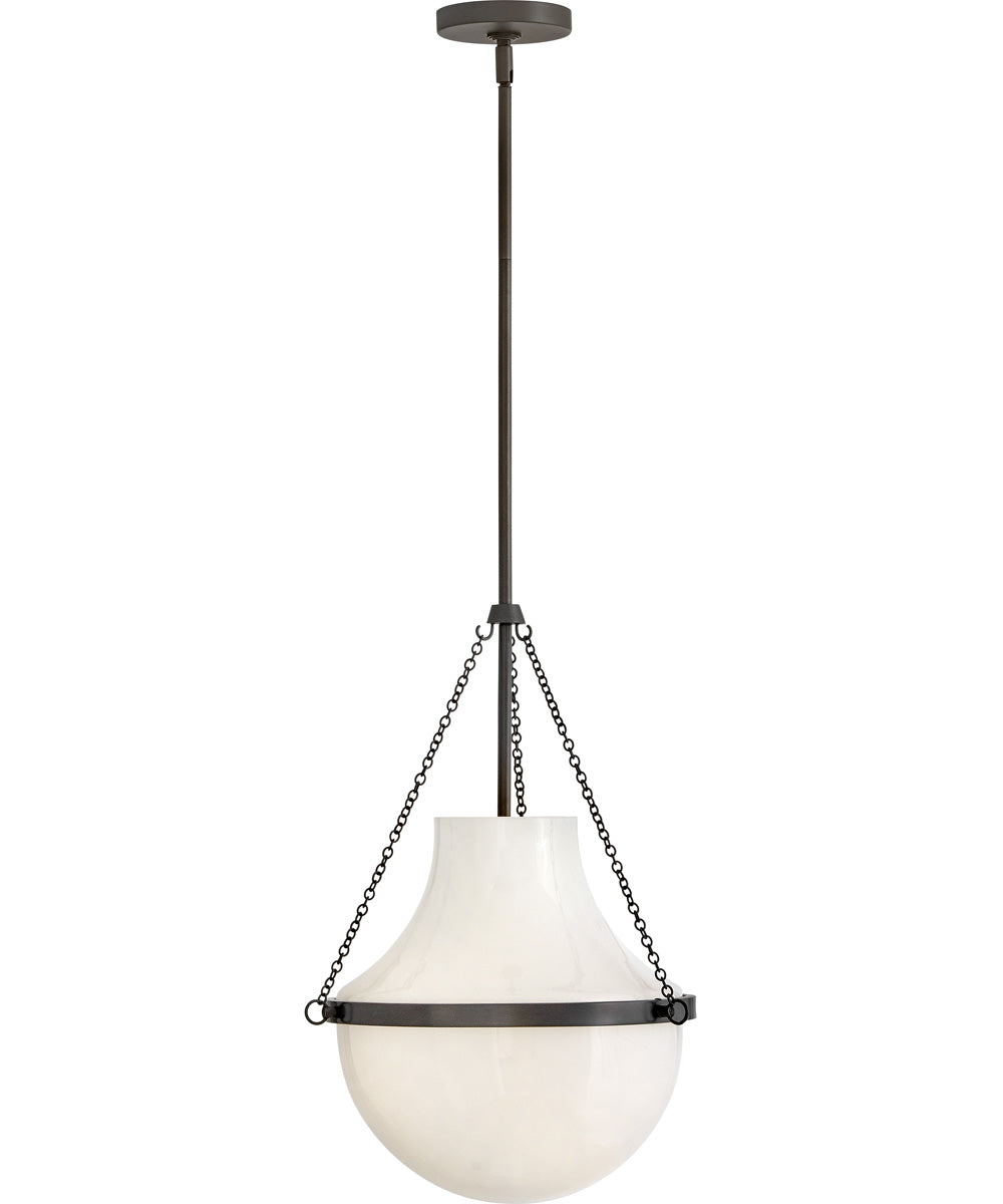 Collins 1-Light Medium Pendant in Black Oxide