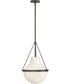 Collins 1-Light Medium Pendant in Black Oxide