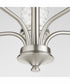Starky 5-light Chandelier Satin Nickel