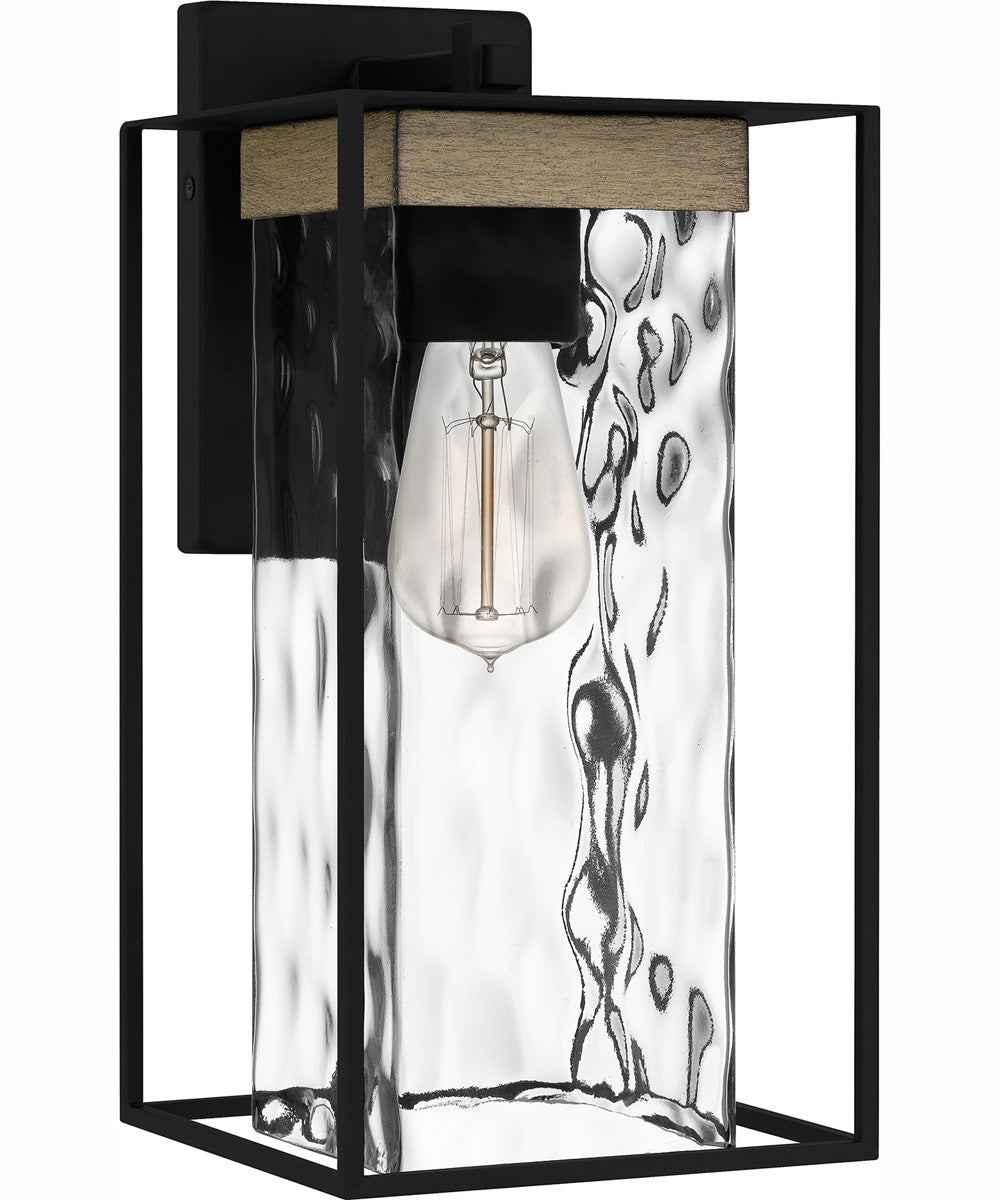 Longwood Medium 1-light Outdoor Wall Light Matte Black