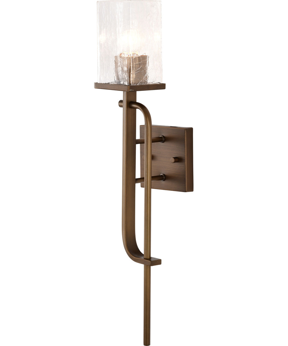 Terrace 1-Light Vanity & Wall Natural Brass
