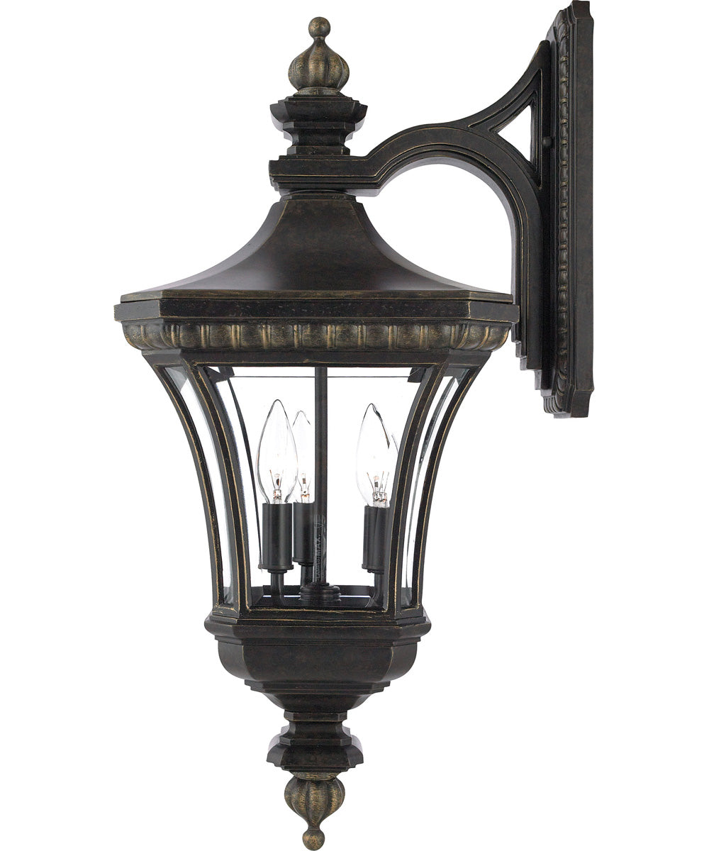 Devon Large 3-light Outdoor Wall Light Imperial Bronze