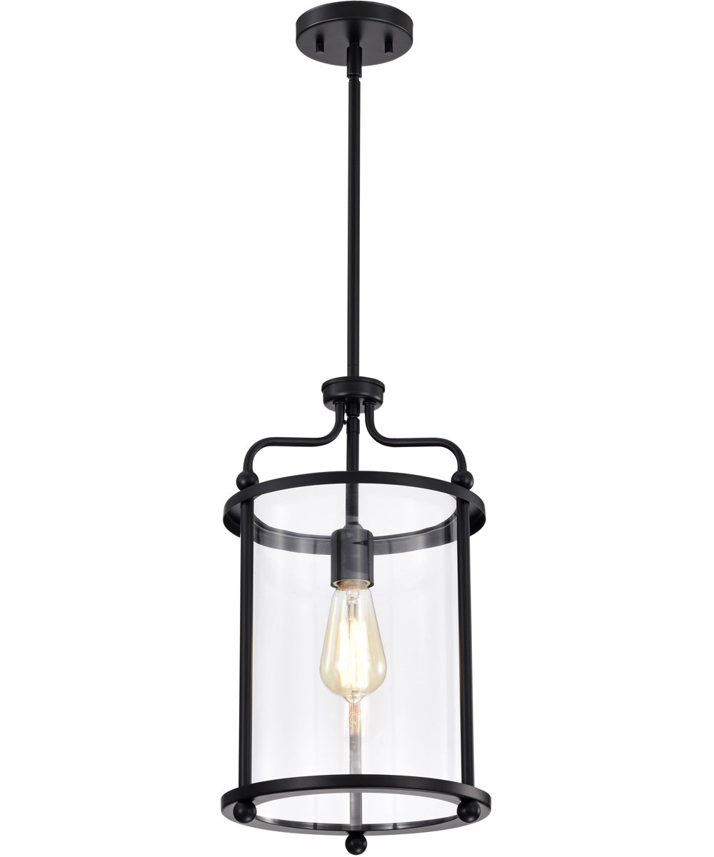 Yorktown 1-Light Pendant Matte Black