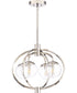 Piltz 4-Light Chandelier Polished Nickel