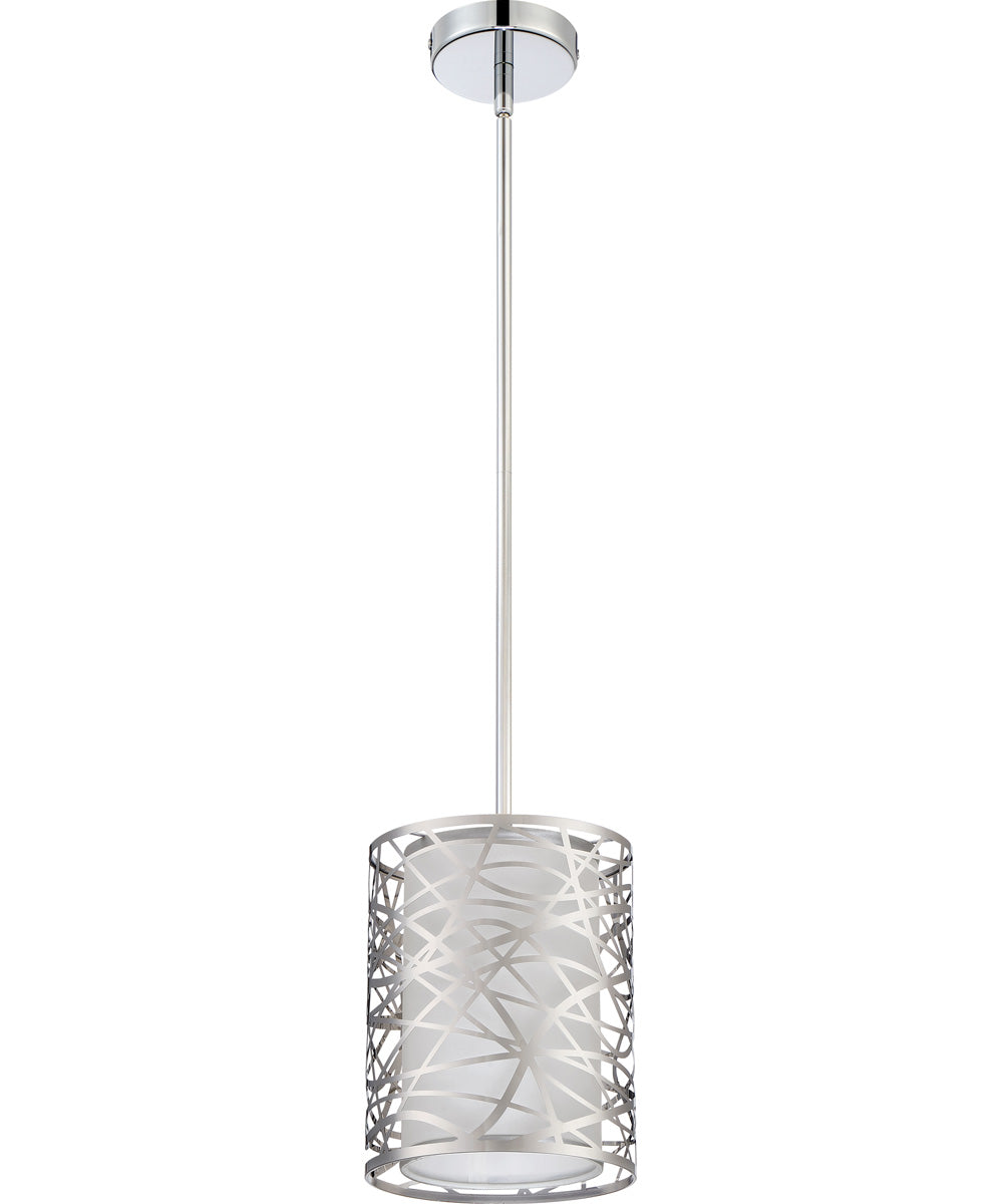 Abode Small 1-light Mini Pendant Polished Chrome