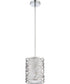 Abode Small 1-light Mini Pendant Polished Chrome