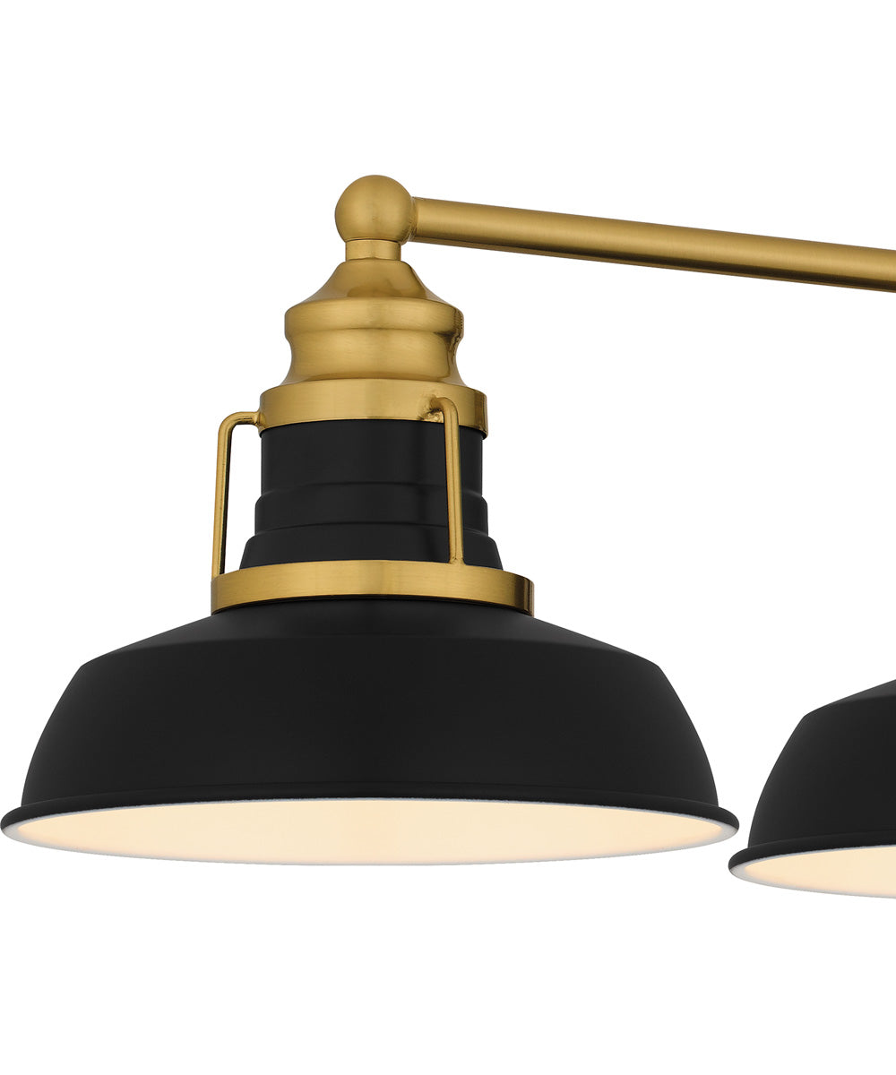 Huxley Extra Large 4-light Bath Light Aged Brass