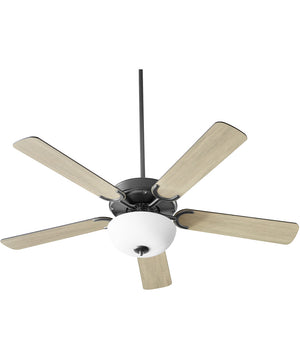 52" Virtue 2-light LED Ceiling Fan Matte Black