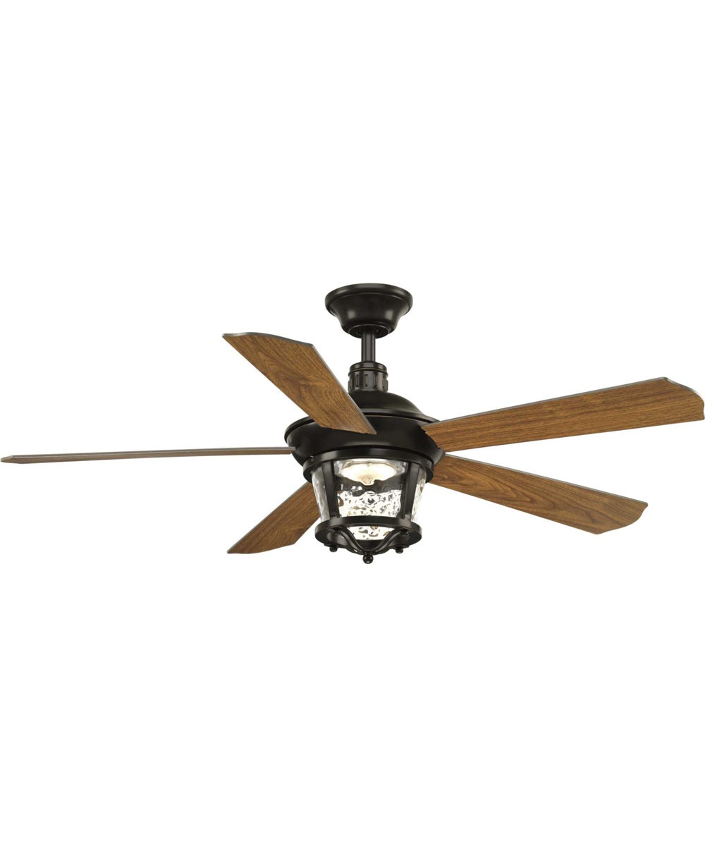 Smyrna Indoor/Outdoor 52" 5-Blade Ceiling Fan Antique Bronze