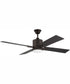 52" Teana 1-Light Ceiling Fan Espresso