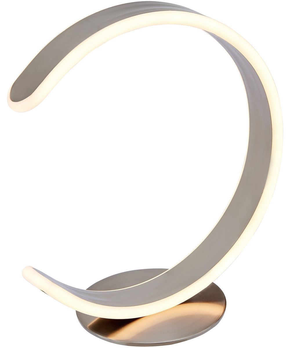 Luma 1-Light Led Table Lamp Silver