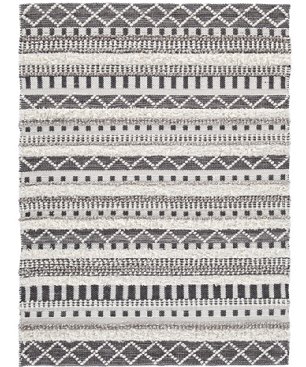 5'x'7' Karalee Medium Rug Ivory/Brown