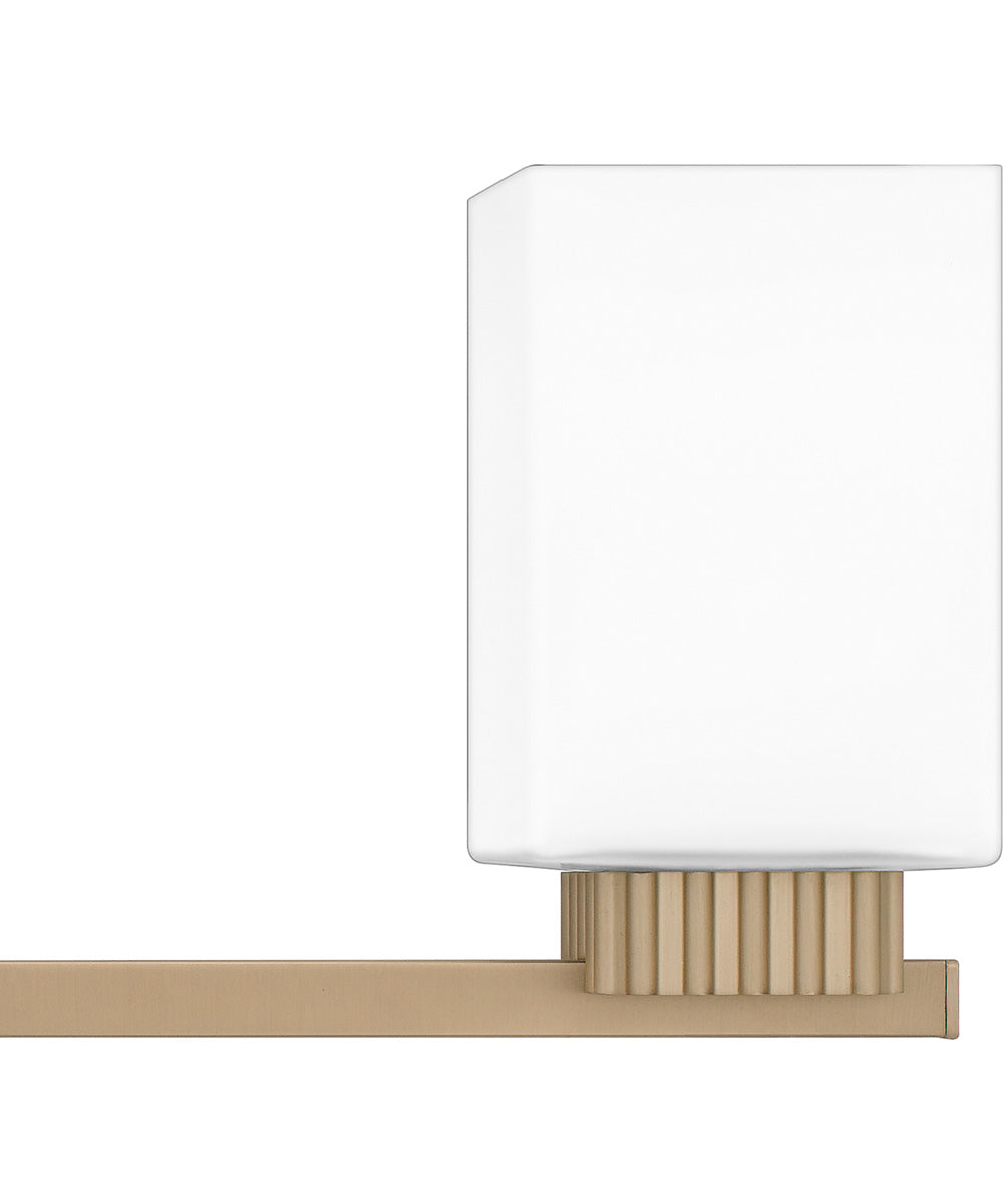 Joyner Extra Large 4-light Bath Light Bronze Gold