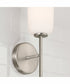 Lawson 1-Light Sconce Brushed Nickel