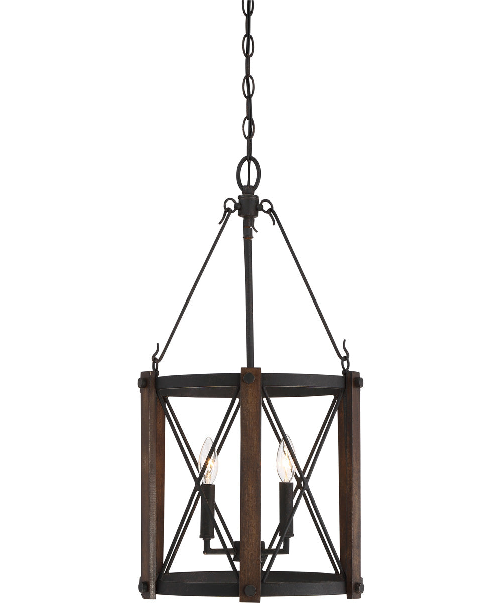 Baron 3-light Pendant Marcado Black