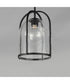 Foundry 1-Light Pendant Black