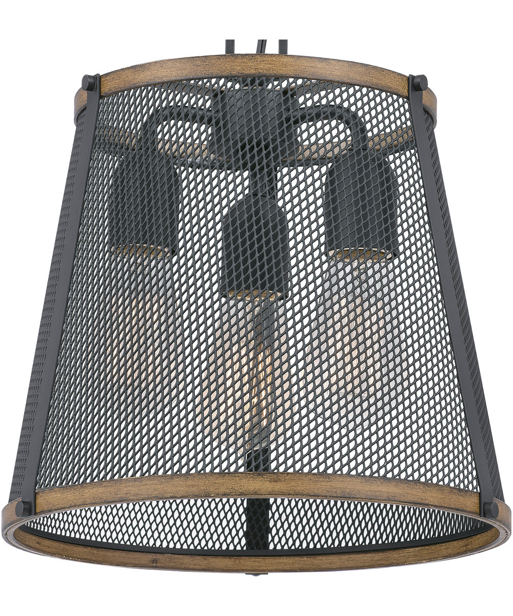 Lindstrom Small 3-light Mini Pendant Matte Black