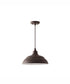 RLM 1-Light Outdoor Hanging-Lantern Rain or Shine - Oiled Bronze