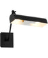 2-light Wall Mount Light Fixture Matte Black
