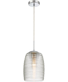 Rebound Small 1-light Mini Pendant Polished Chrome