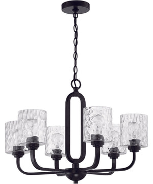 Collins 6-Light Chandelier Flat Black