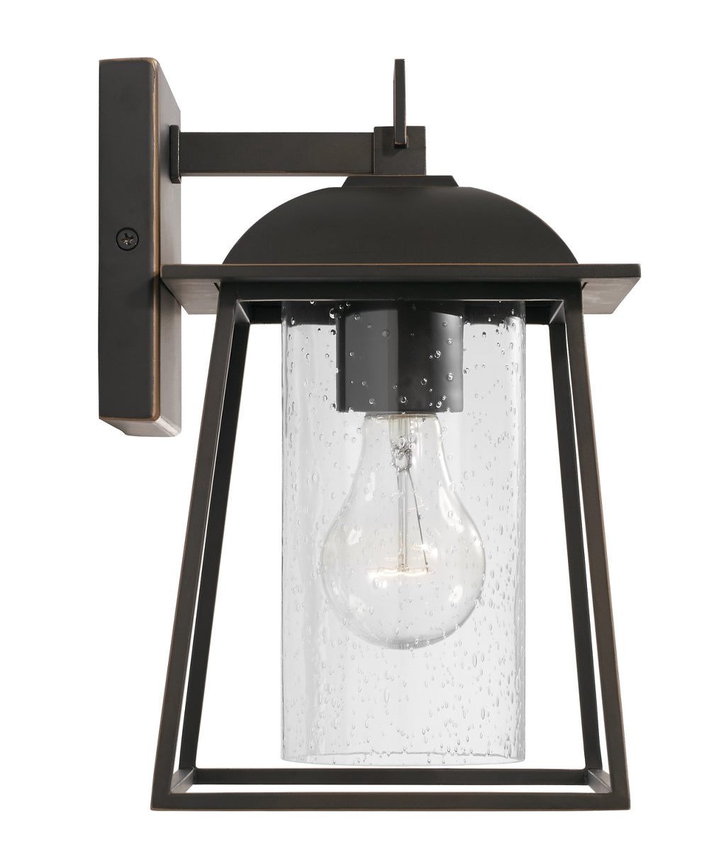 Durham 1-Light Outdoor Wall-Lantern Rain or Shine - Oiled Bronze