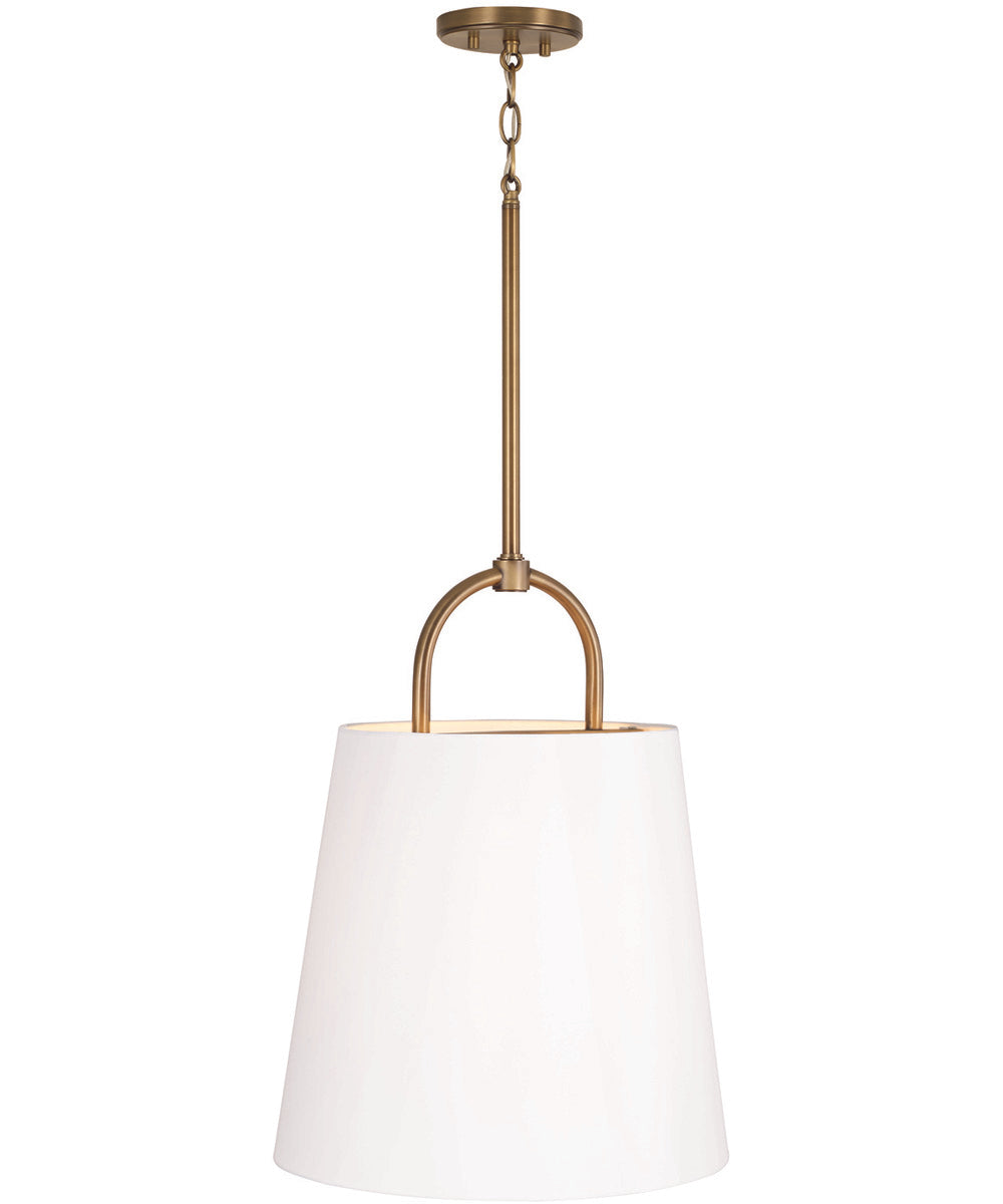 Brody 1-Light Pendant Aged Brass