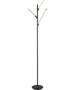 View the Lite Source Lorant 3-Light Led 3-Light Floor Lamp Black