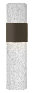 21"H Horizon 1-Light Large Outdoor Wall Light in Buckeye Bronze