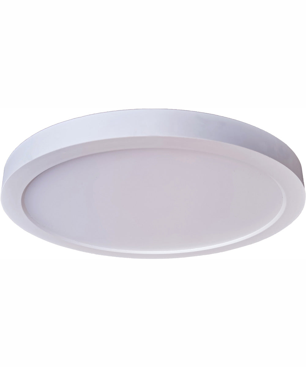LED Flushmount 1-Light Flush Mount White