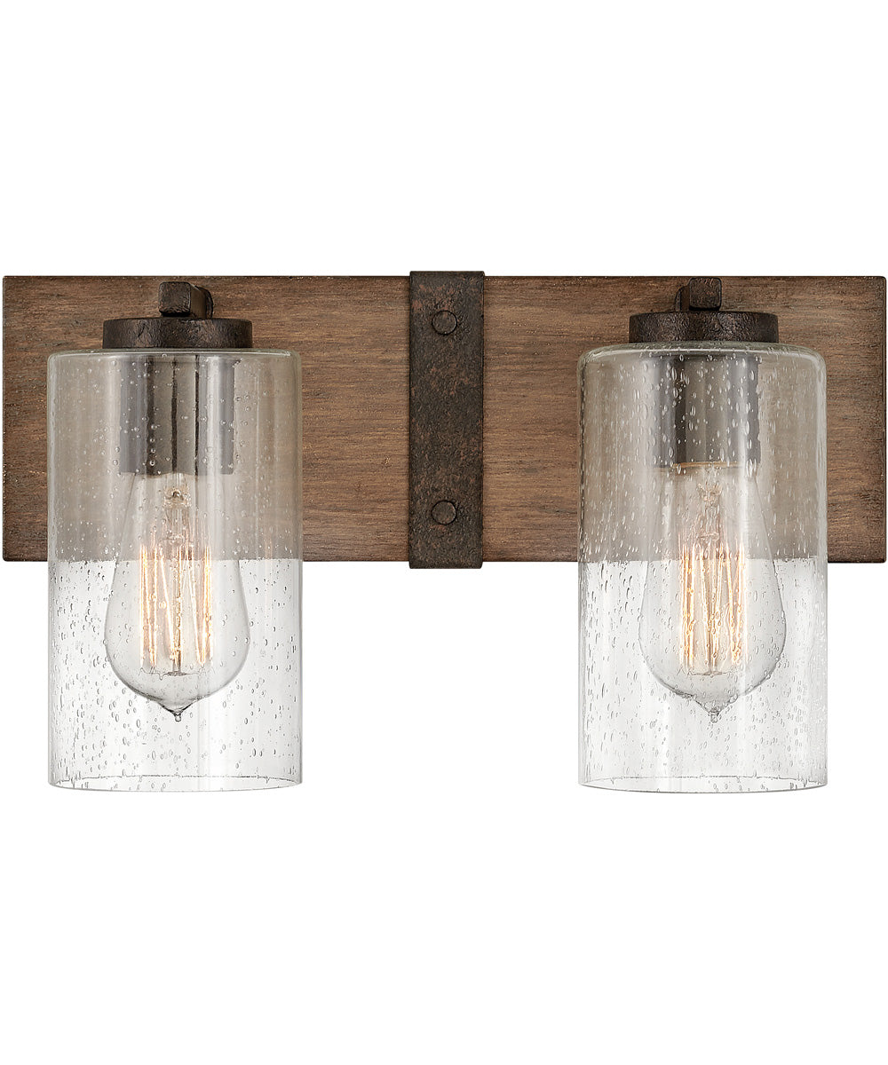 Sawyer 2-Light Vanity in Sequoia