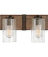 Sawyer 2-Light Vanity in Sequoia