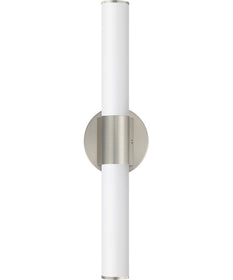 Tubo 24 inch LED Bath Vanity Satin Nickel