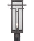 Boxwood 1-Light Post Lantern Antique Bronze