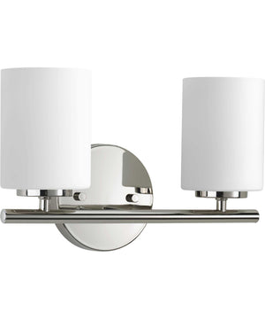 Replay 2-Light Bath & Vanity Polished Nickel