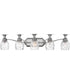 Plantation 5-Light Vanity in Polished Antique Nickel
